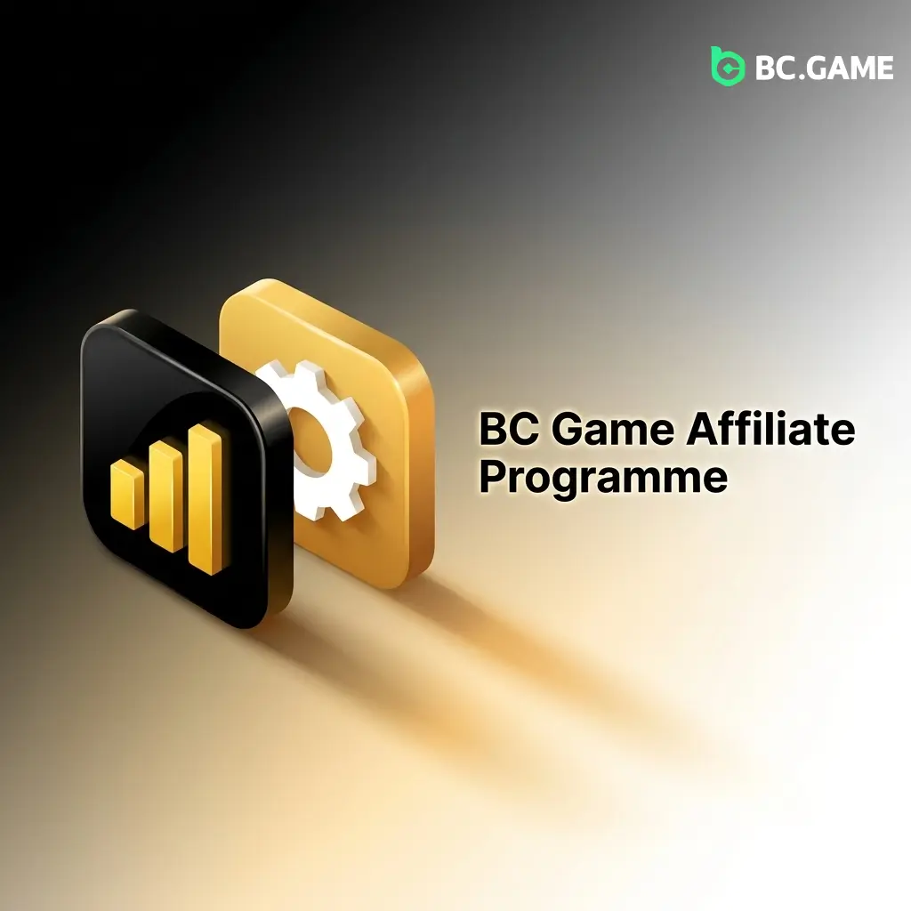 BC Game affiliate programme dashboard showing revenue share commissions, crypto payouts, and real-time reporting for Pakistan partners