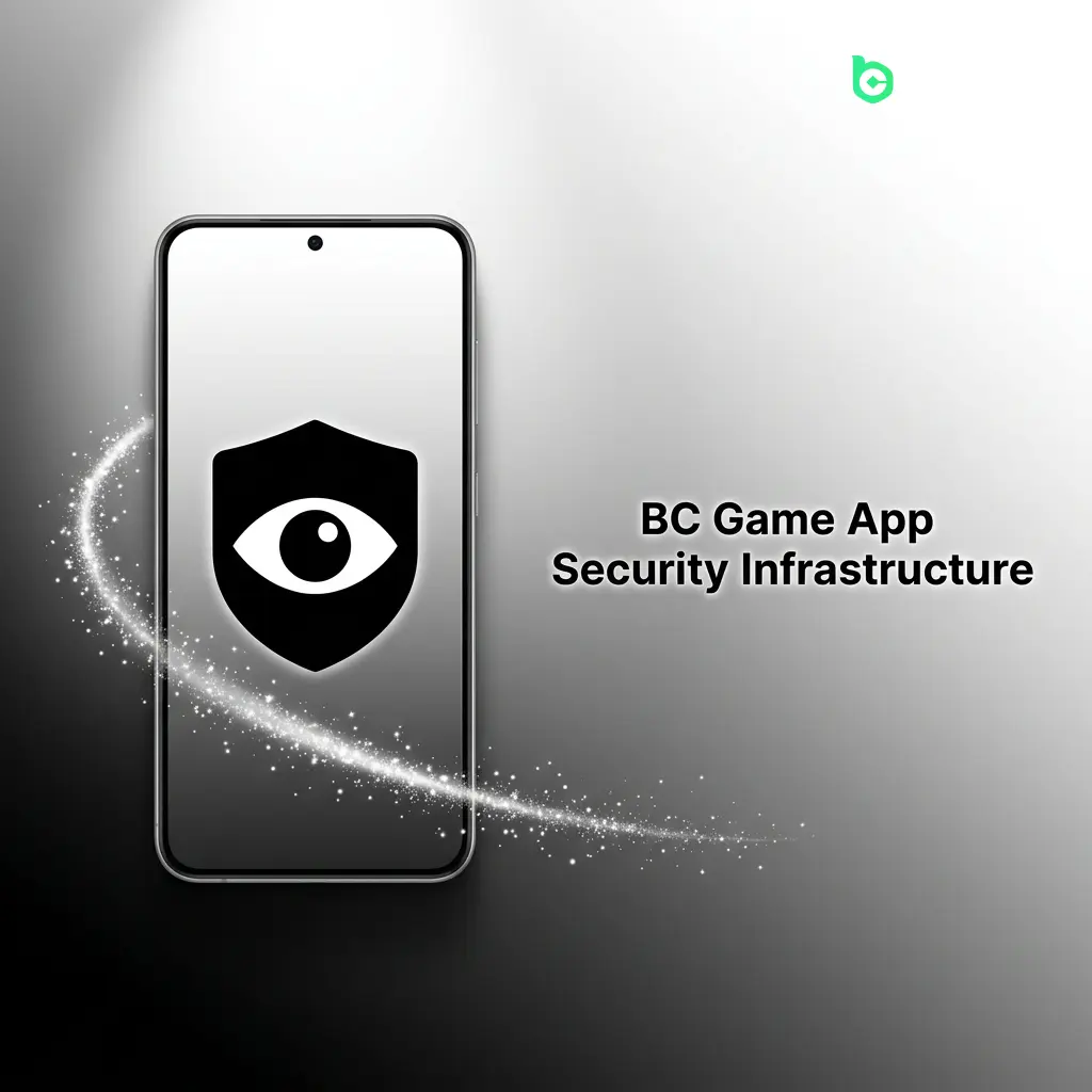 BC Game app security with 256-bit SSL encryption, 2FA login, Curaçao licence, and provably fair gaming technology