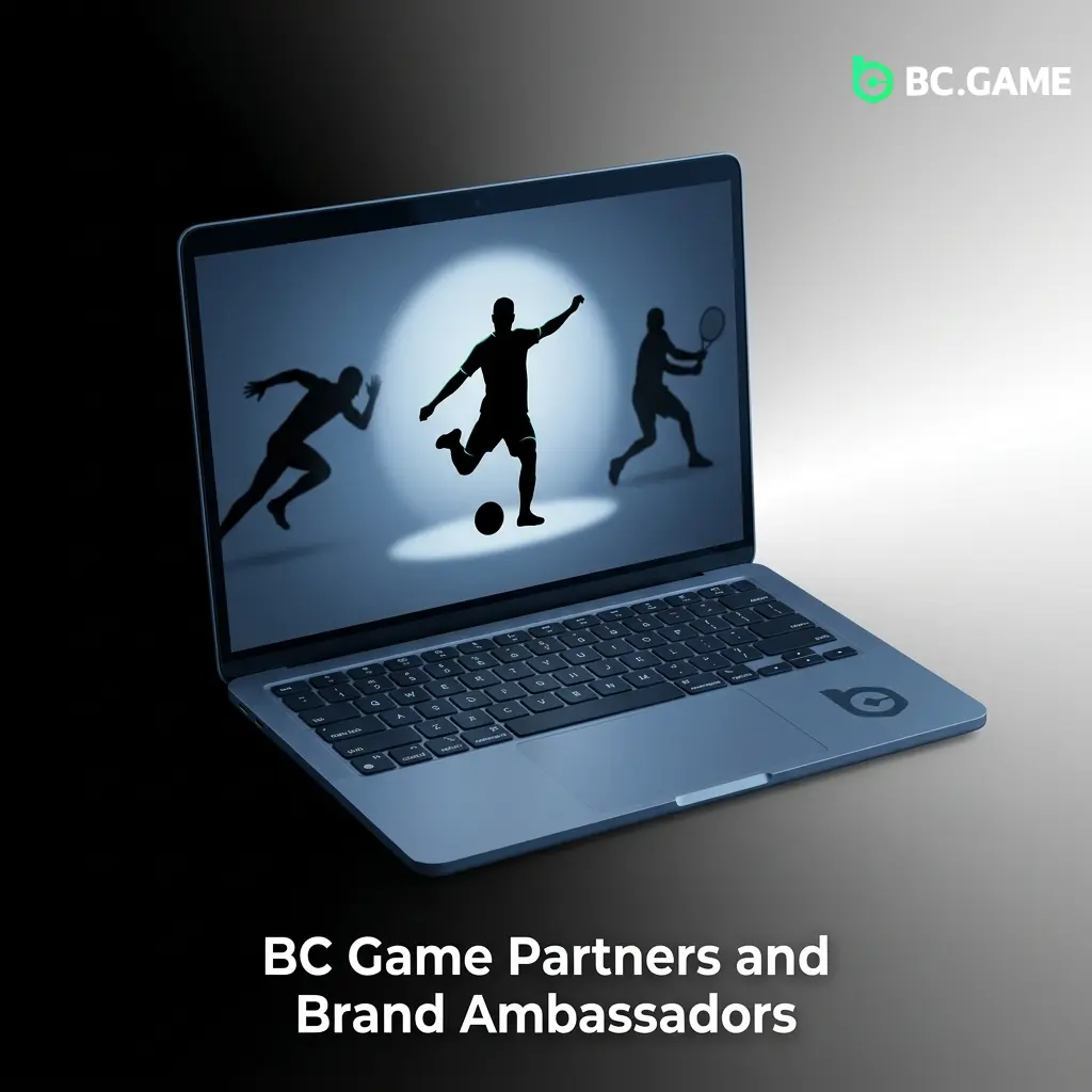 BC Game partners including UFC, SSC Napoli, Aston Villa FC, NAVI esports, and Lionel Messi brand ambassadors