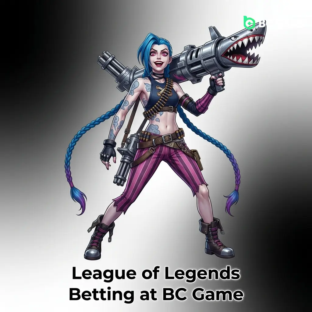 League of Legends betting on BC Game covering LCK, LEC, LPL markets for Pakistan players