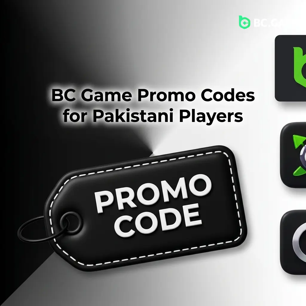 BC Game promo codes for Pakistani players offering up to 300% deposit bonus and VIP cashback rewards