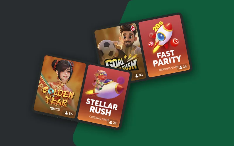 Try out a wide variety of slot games from BC Game.